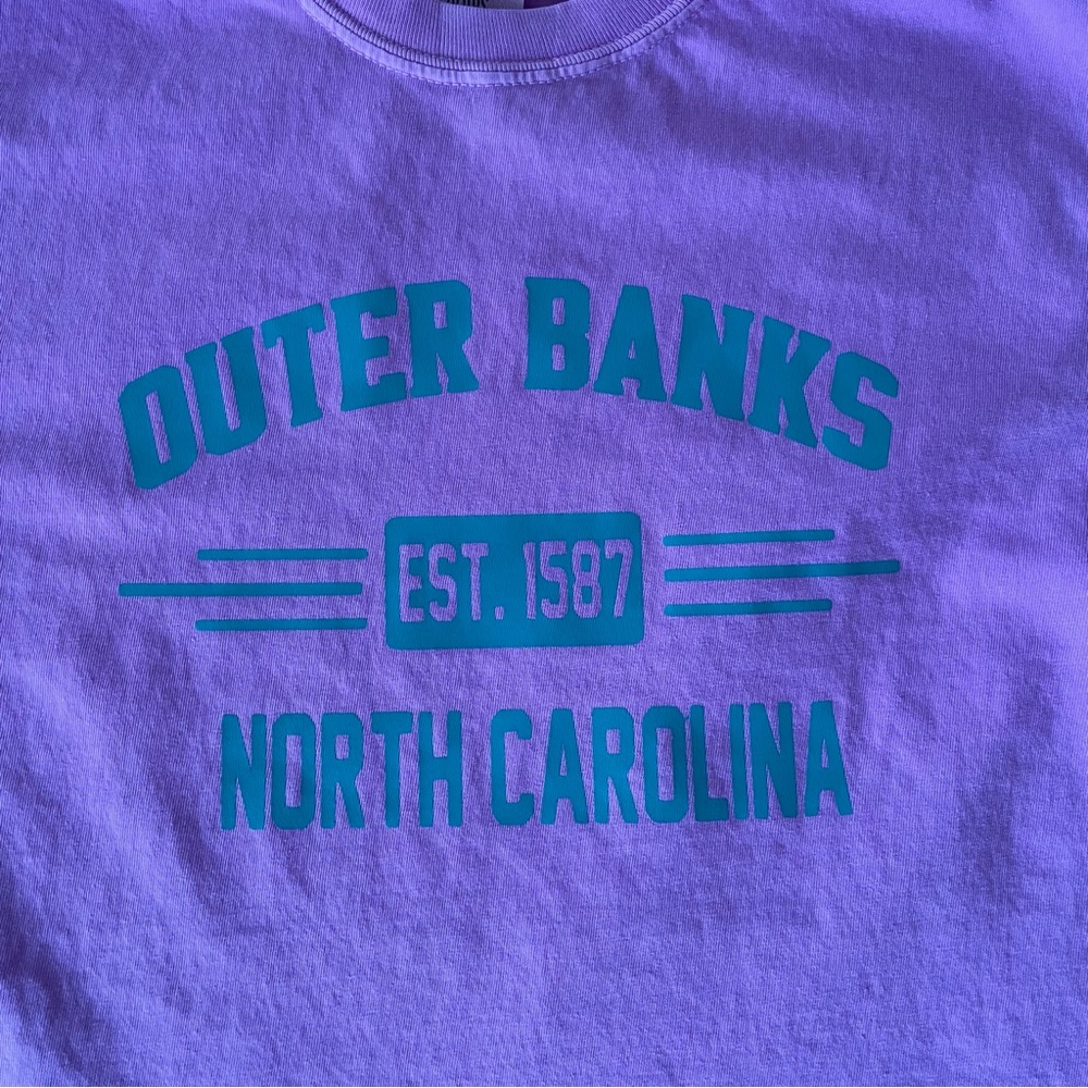 Custom T-shirt - “Outer Banks” - your color choice of shirt and design